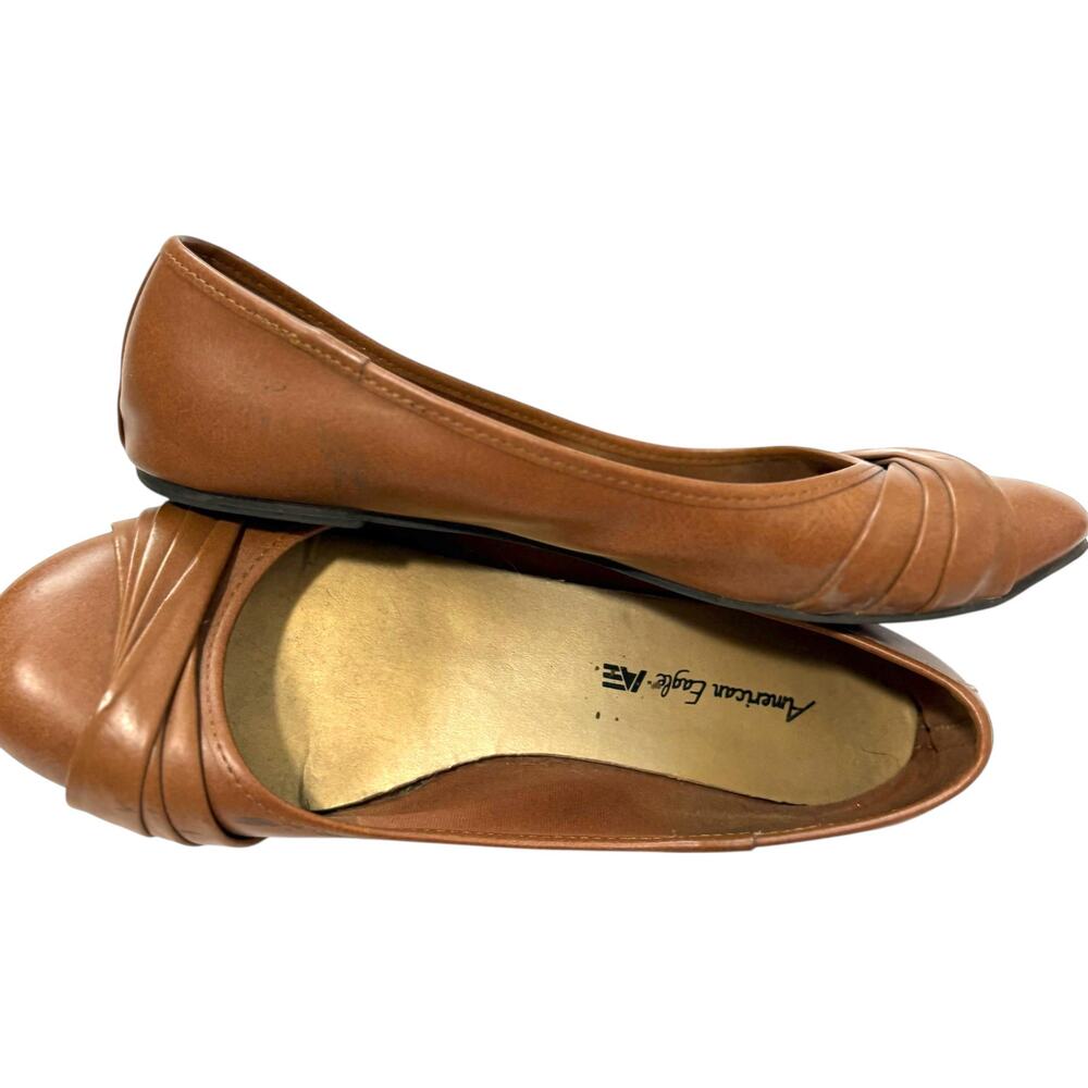American Eagle Flats - Size 9 - Light Brown/Tan Neutral - Classic - Picture 5 of 8